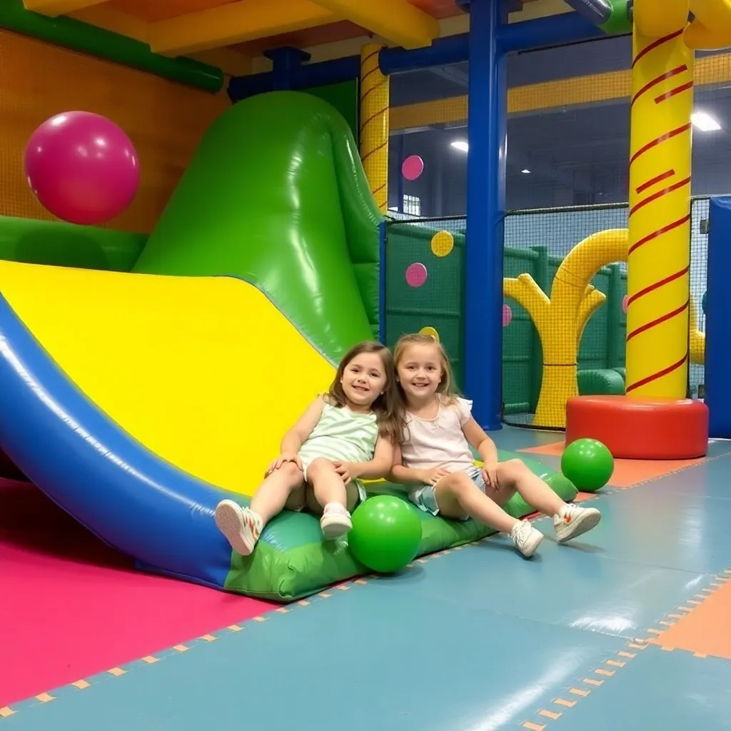 Kids birthday party places Bubala Indoor Playground in Pikesville