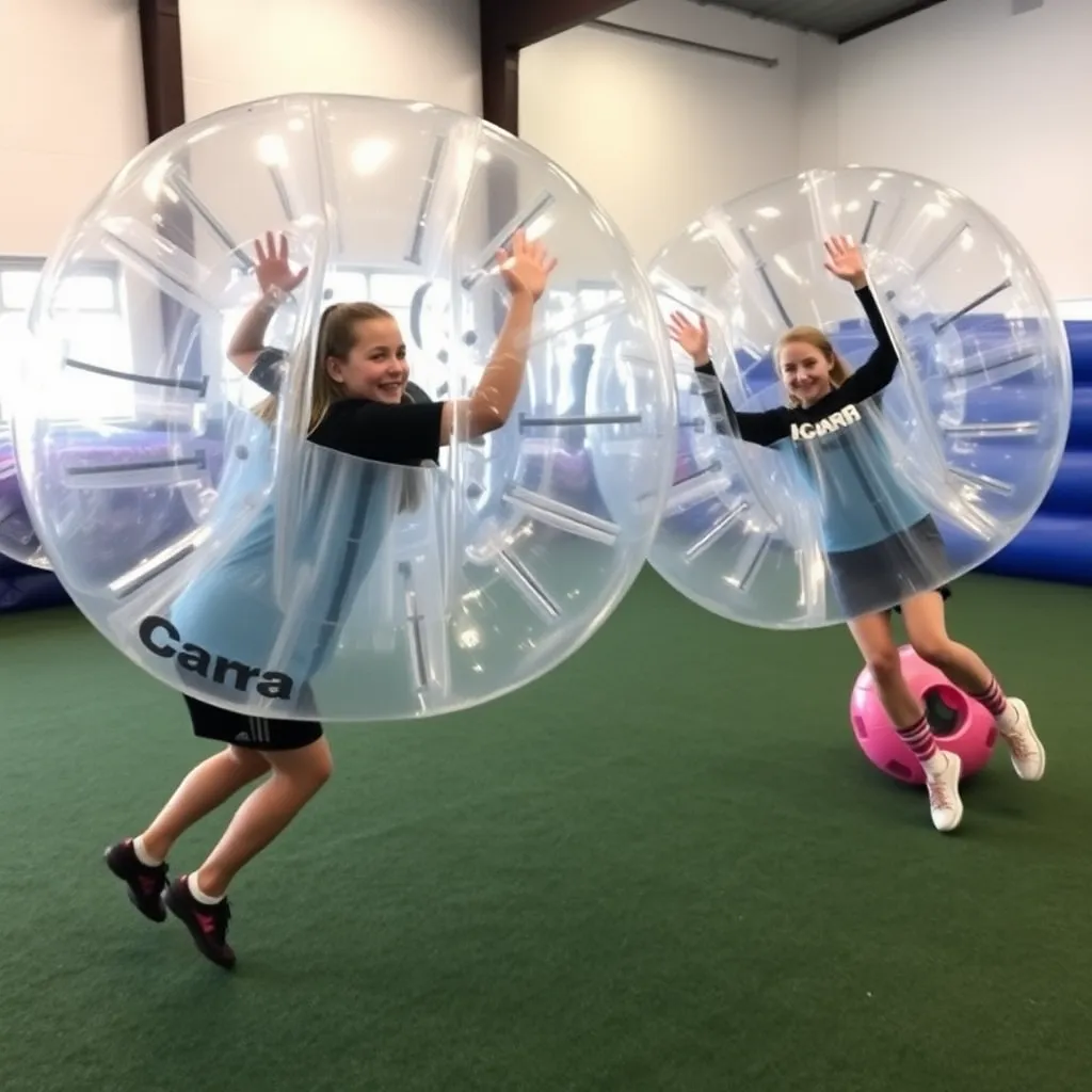 Kids birthday party places Bubble Soccer Inflatables in Seattle
