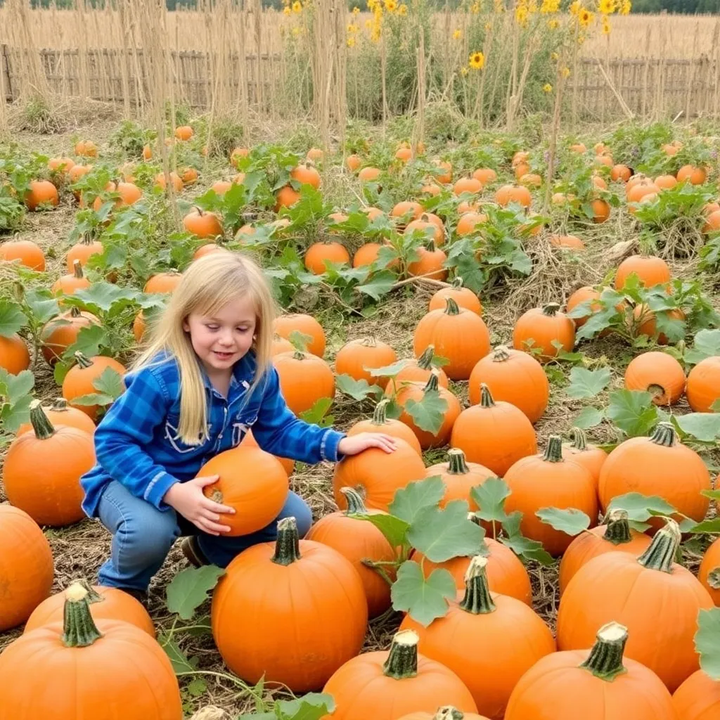 Kids birthday party places Buffalo River Pumpkin Patch in Glyndon