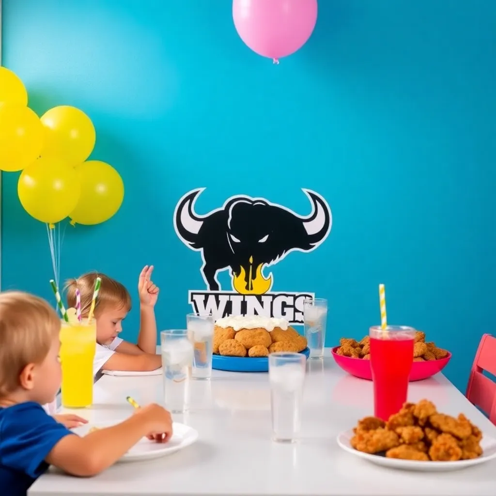 Kids birthday party places Buffalo Wild Wings in Cheyenne