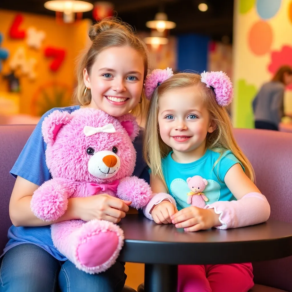 Kids birthday party places Build-A-Bear Workshop in Raleigh