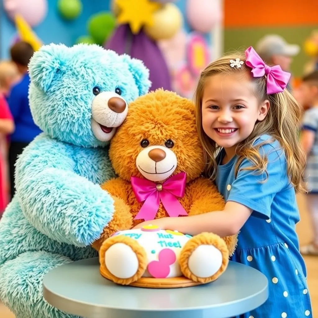 Kids birthday party places Build-A-Bear Workshop in Albuquerque