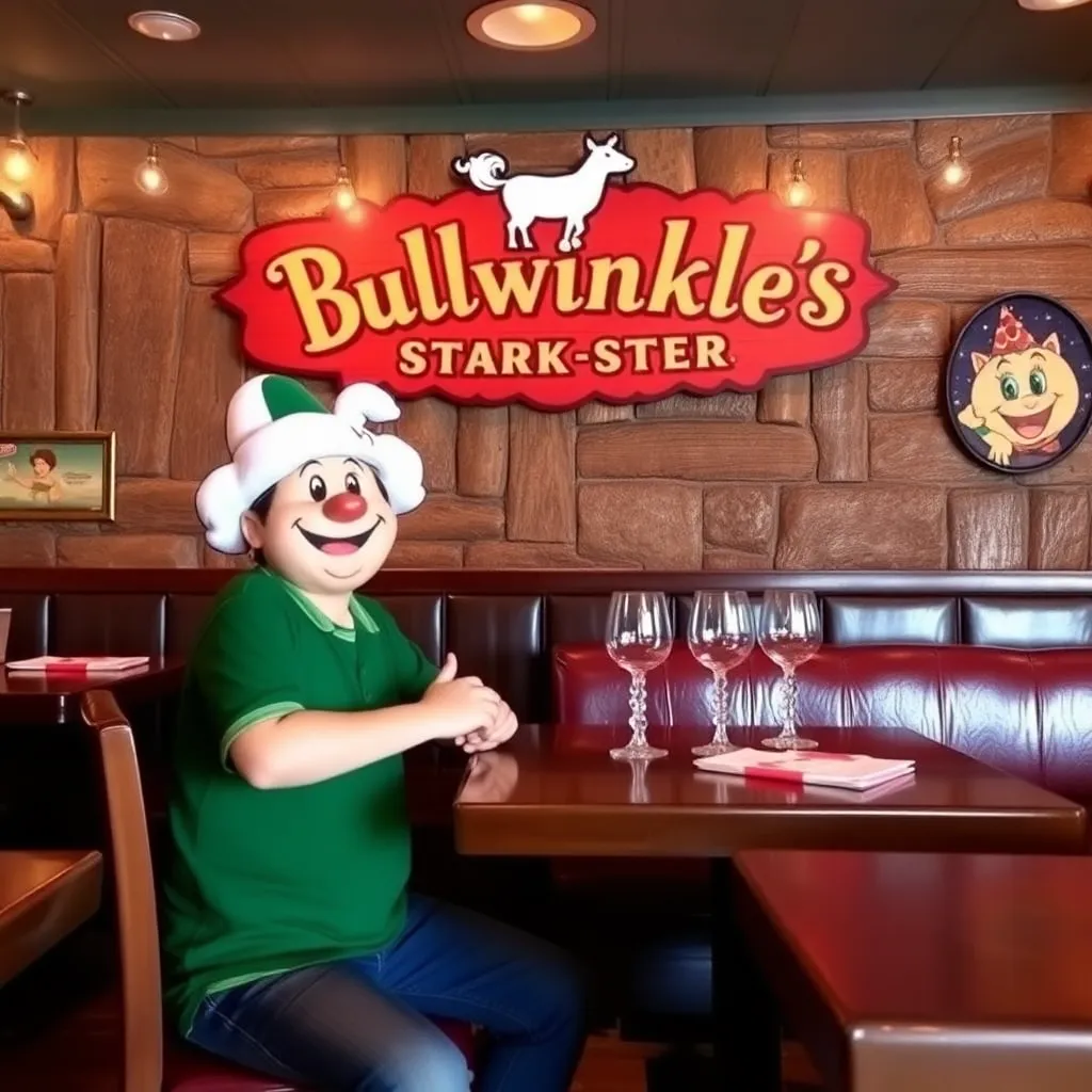 Kids birthday party places Bullwinkle's Italian Steakhouse in West Yellowstone