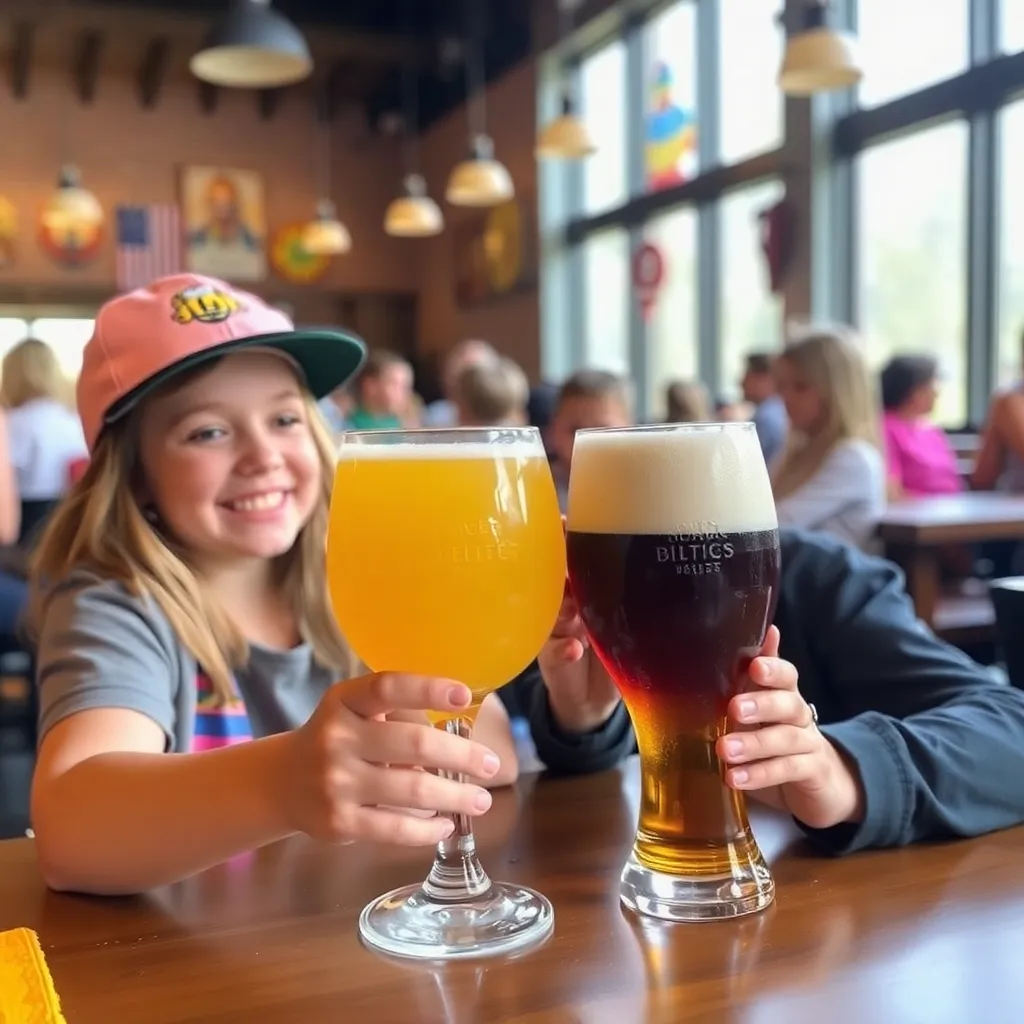 Kids birthday party places Bumble Brews Cary in Cary