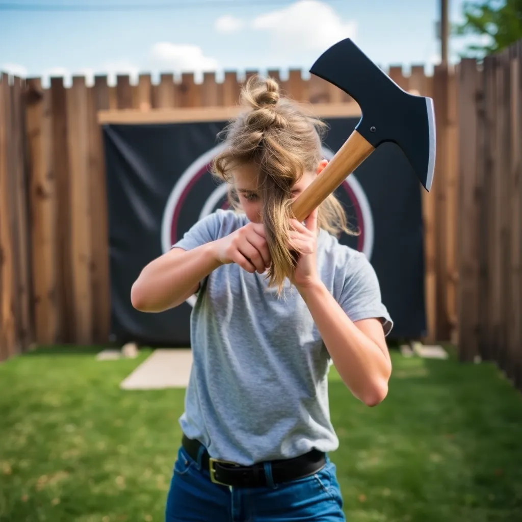 Kids birthday party places Bury The Hatchet Kansas City - Axe Throwing in Overland Park