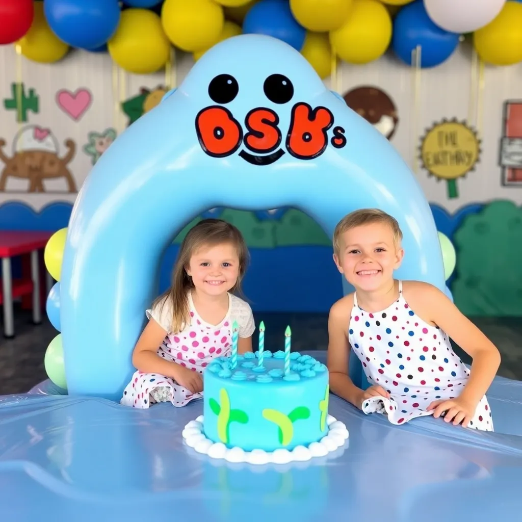 Kids birthday party places Busy B's in Johnston