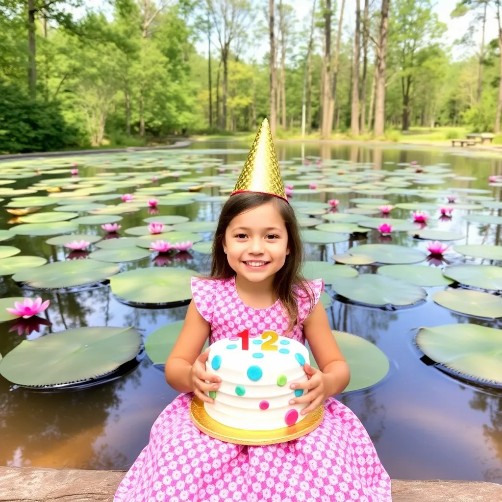 Kids birthday party places Cahaba Lily Park in Helena