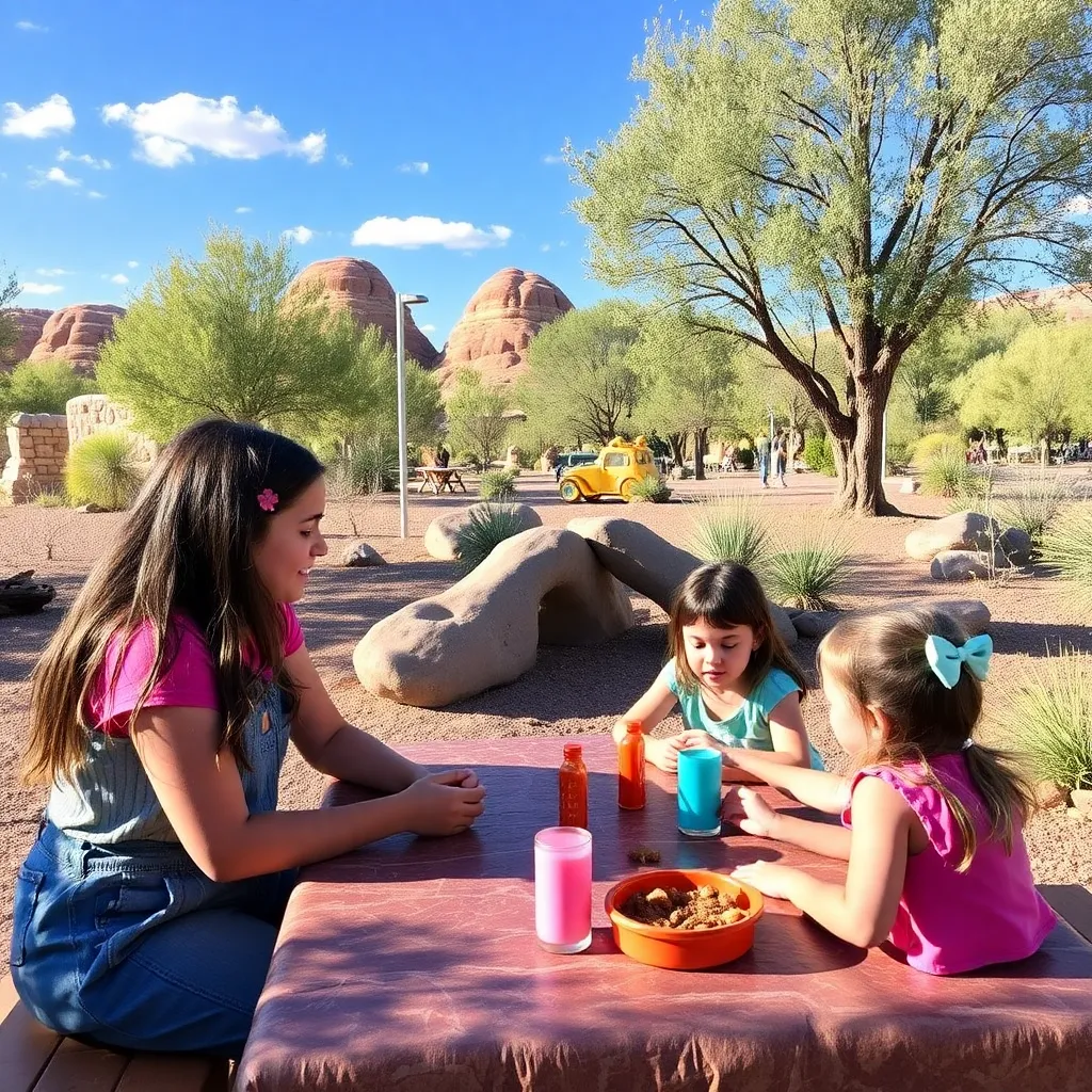 Kids birthday party places Cahoon Park in Roswell