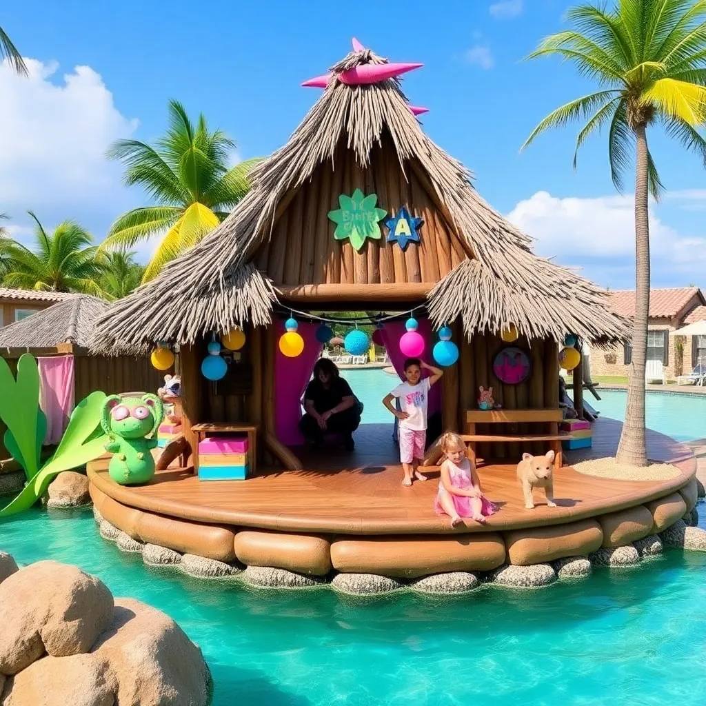 Kids birthday party places Calypso Cove in Baytown