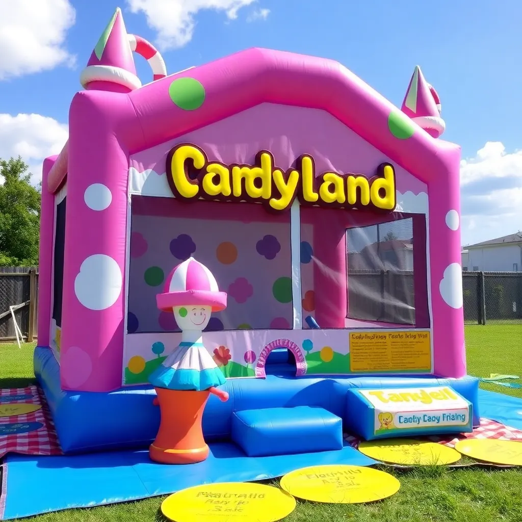 Kids birthday party places Candyland Inflatable Party Place in Marrero