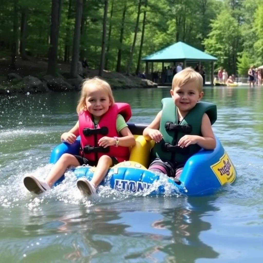 Kids birthday party places Canobie Lake Park in Salem