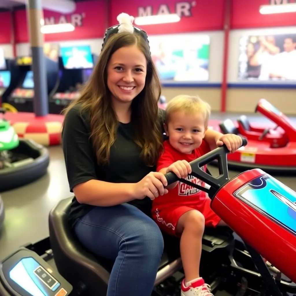 Kids birthday party places Captain's Quarters Arcade And Go Karts in Millville