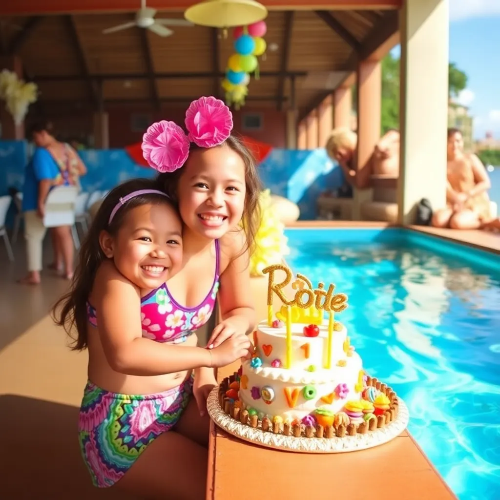 Kids birthday party places Casa Oceano in Tumon