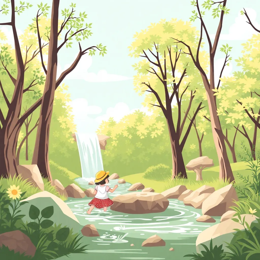 Kids birthday party places Cascade Park in Bangor