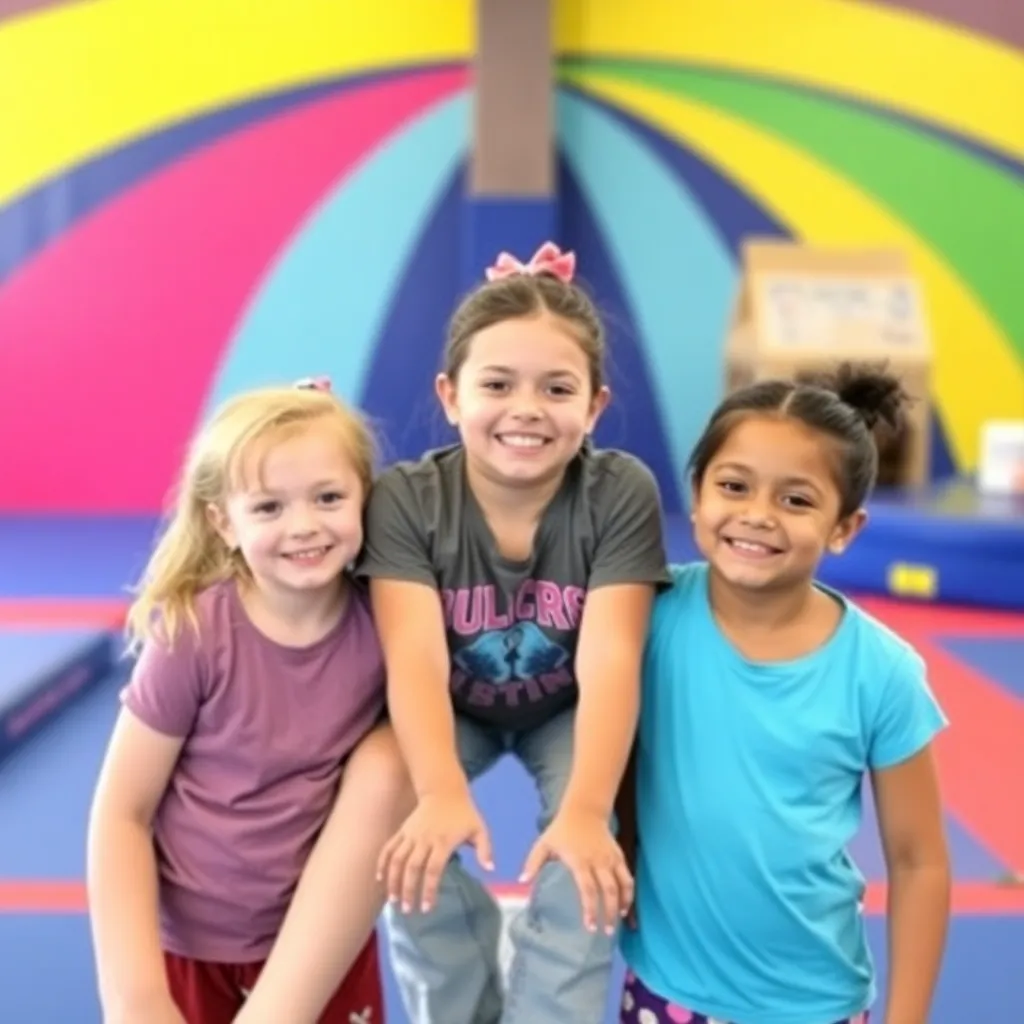 Kids birthday party places Casper Gymnastics Center in Casper