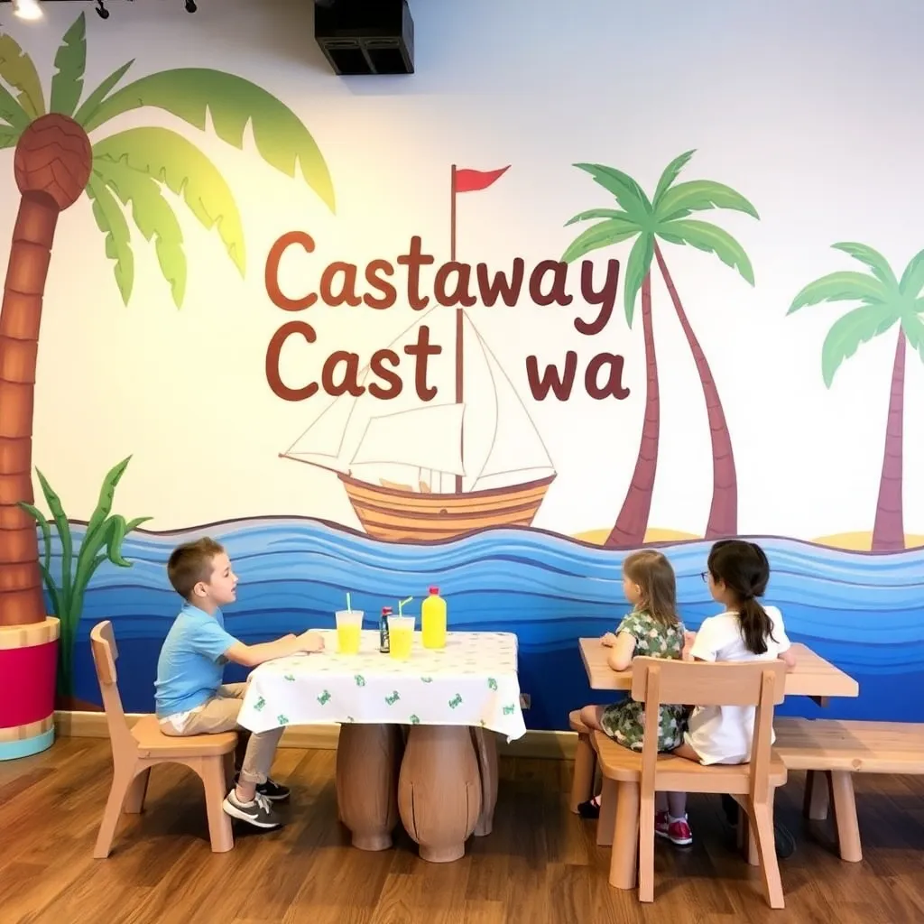 Kids birthday party places Castaway Play Cafe in Howell
