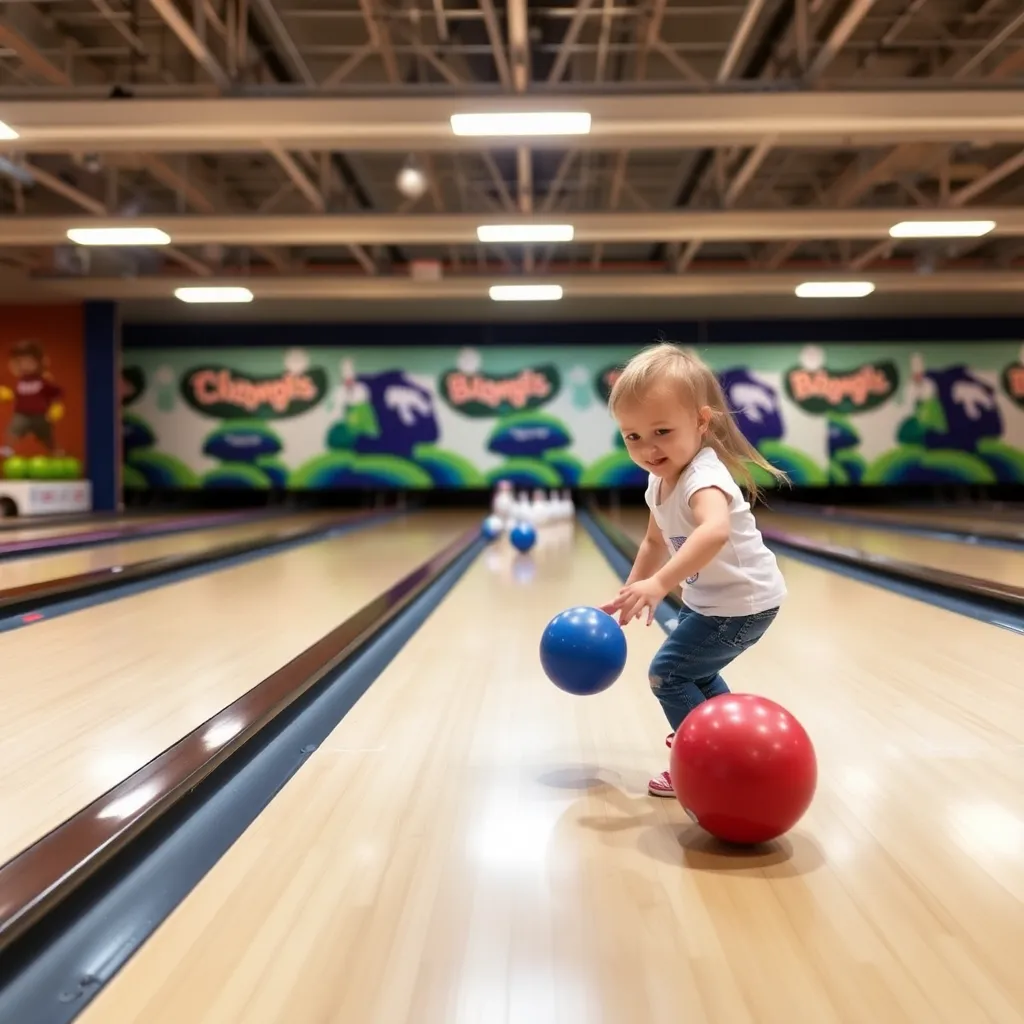 Kids birthday party places Championship Lanes in Anderson