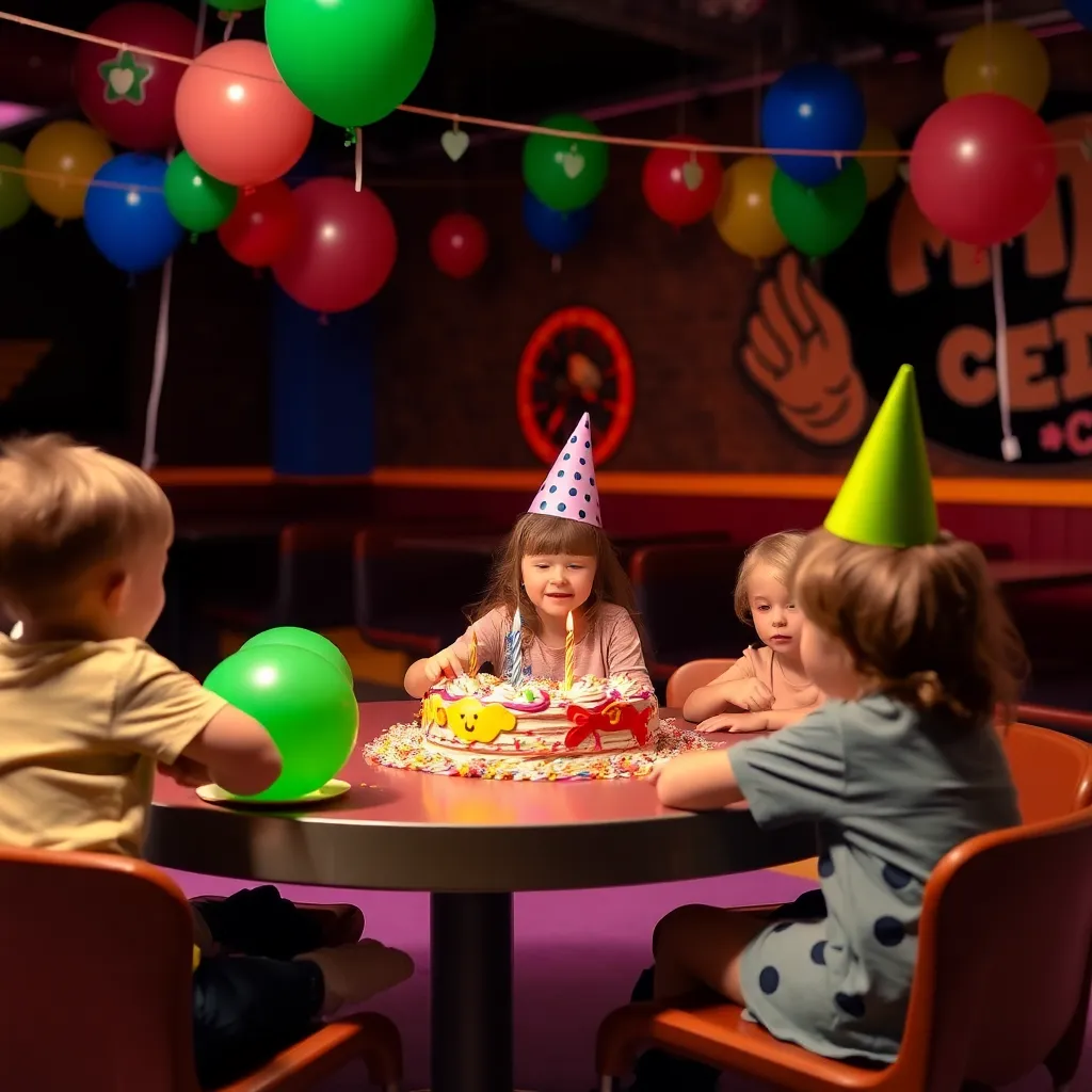 Kids birthday party places Champs Club in Laurel