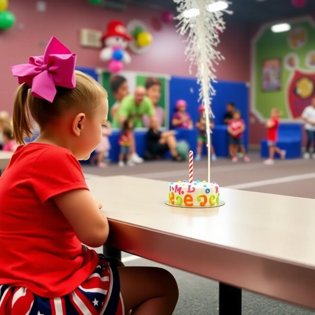 Kids birthday party places Cheer Time Revolution in Sherwood
