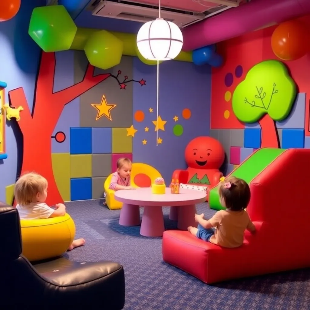 Kids birthday party places Children's Soft Play Area in Eden Prairie