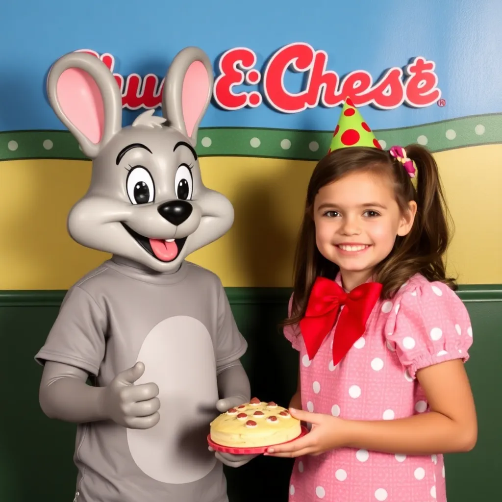Kids birthday party places Chuck E. Cheese in Woodbury