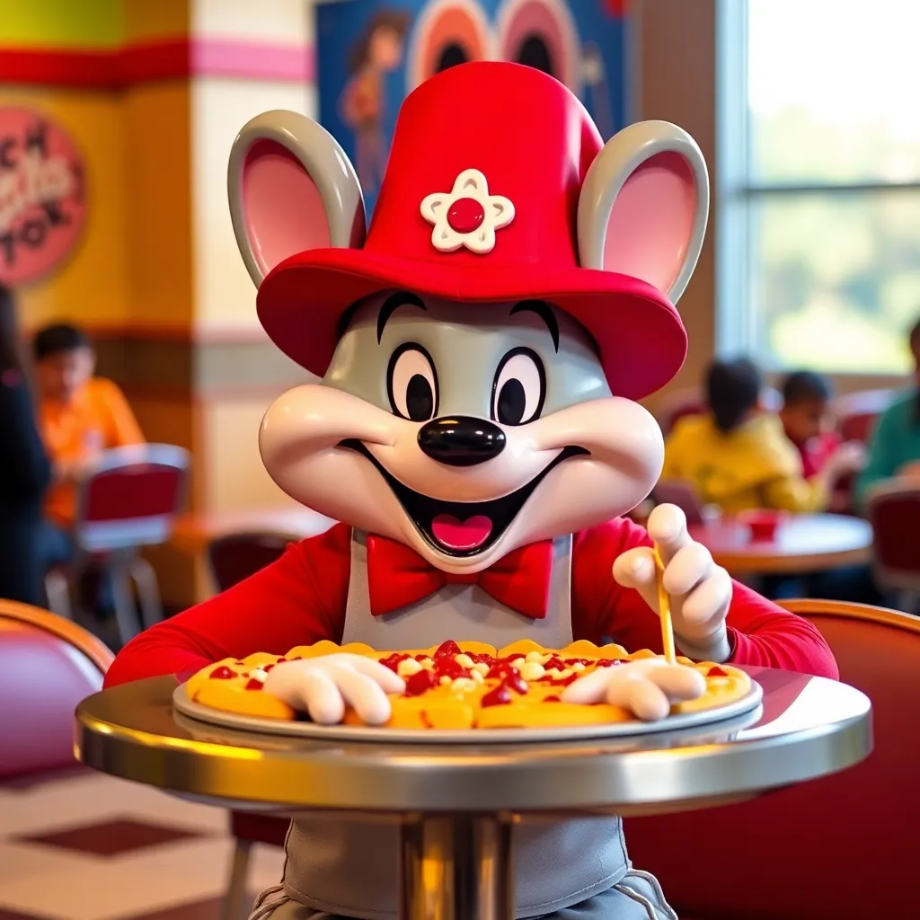 Kids birthday party places Chuck E. Cheese in Durham