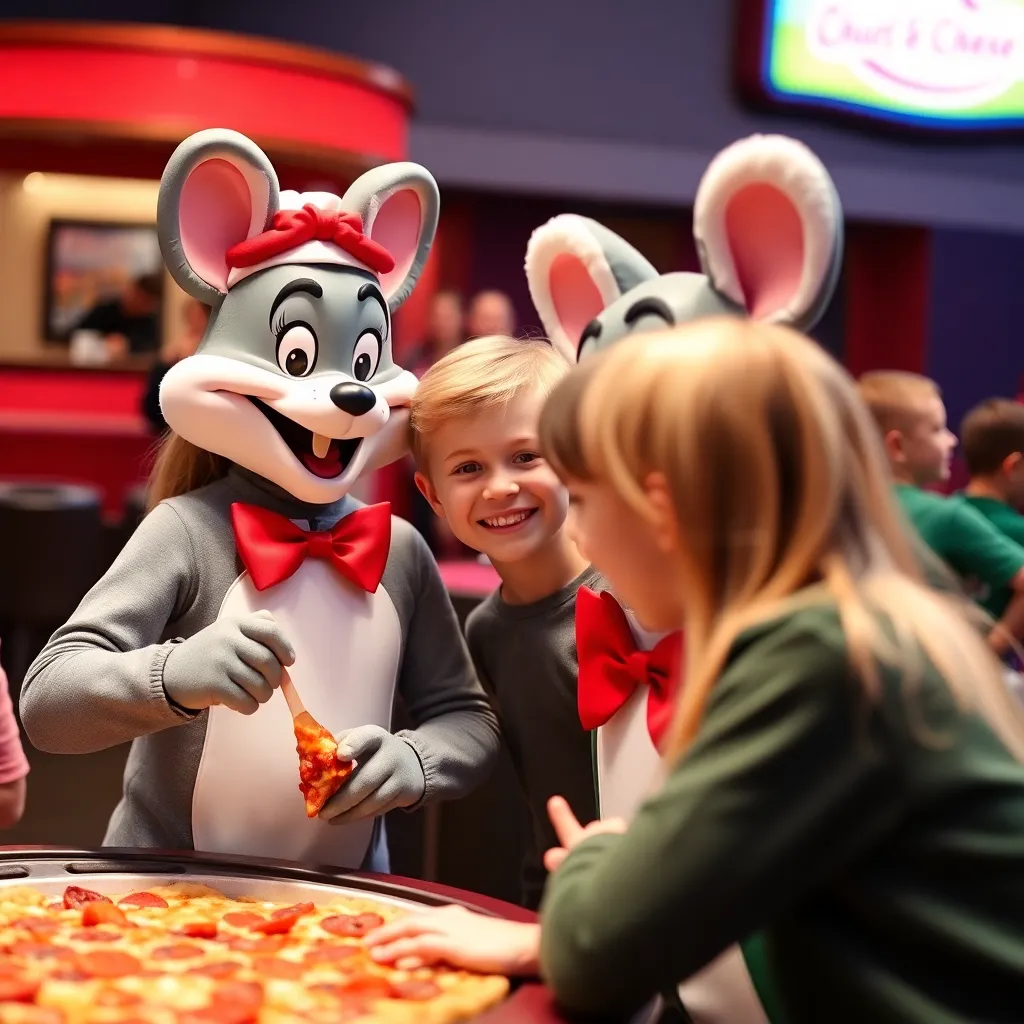 Kids birthday party places Chuck E. Cheese in Pittsburgh