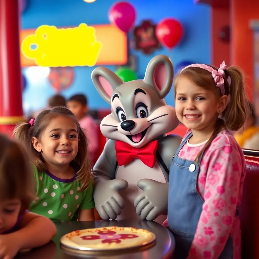 Kids birthday party places Chuck E. Cheese in Wilkes-Barre Township