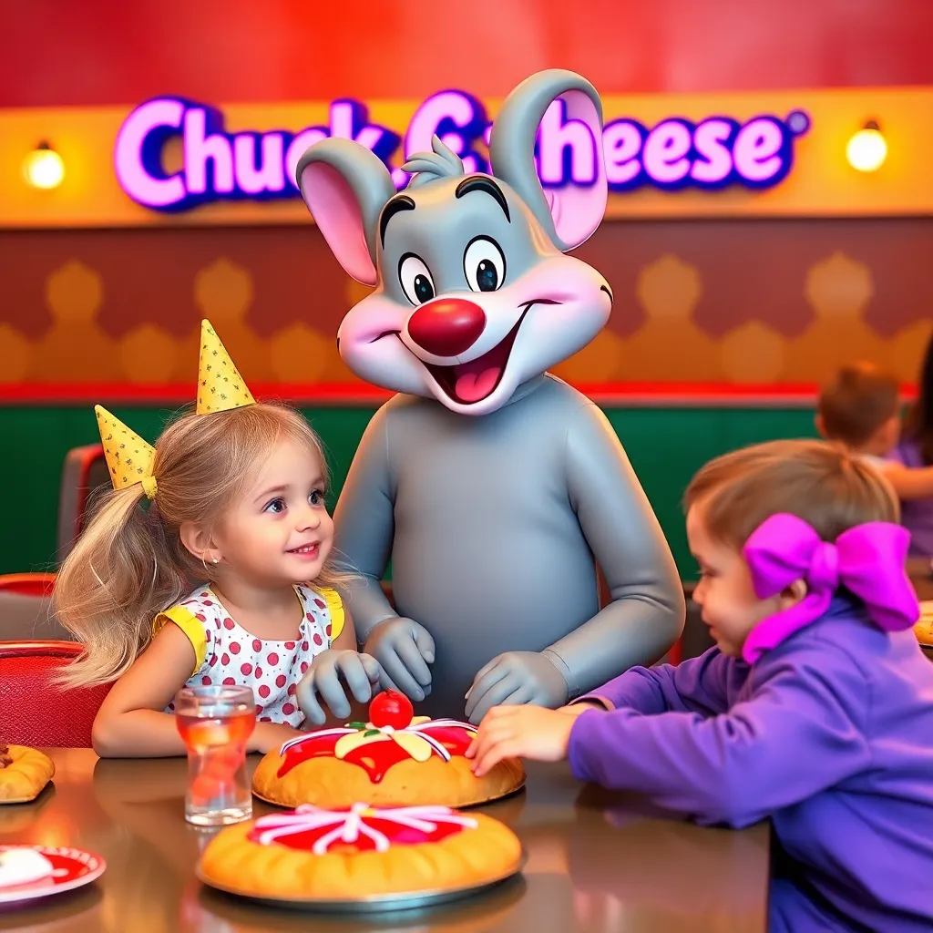 Kids birthday party places Chuck E. Cheese in Columbia