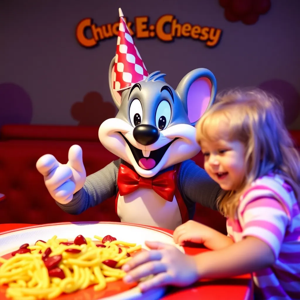 Kids birthday party places Chuck E. Cheese in Chesapeake