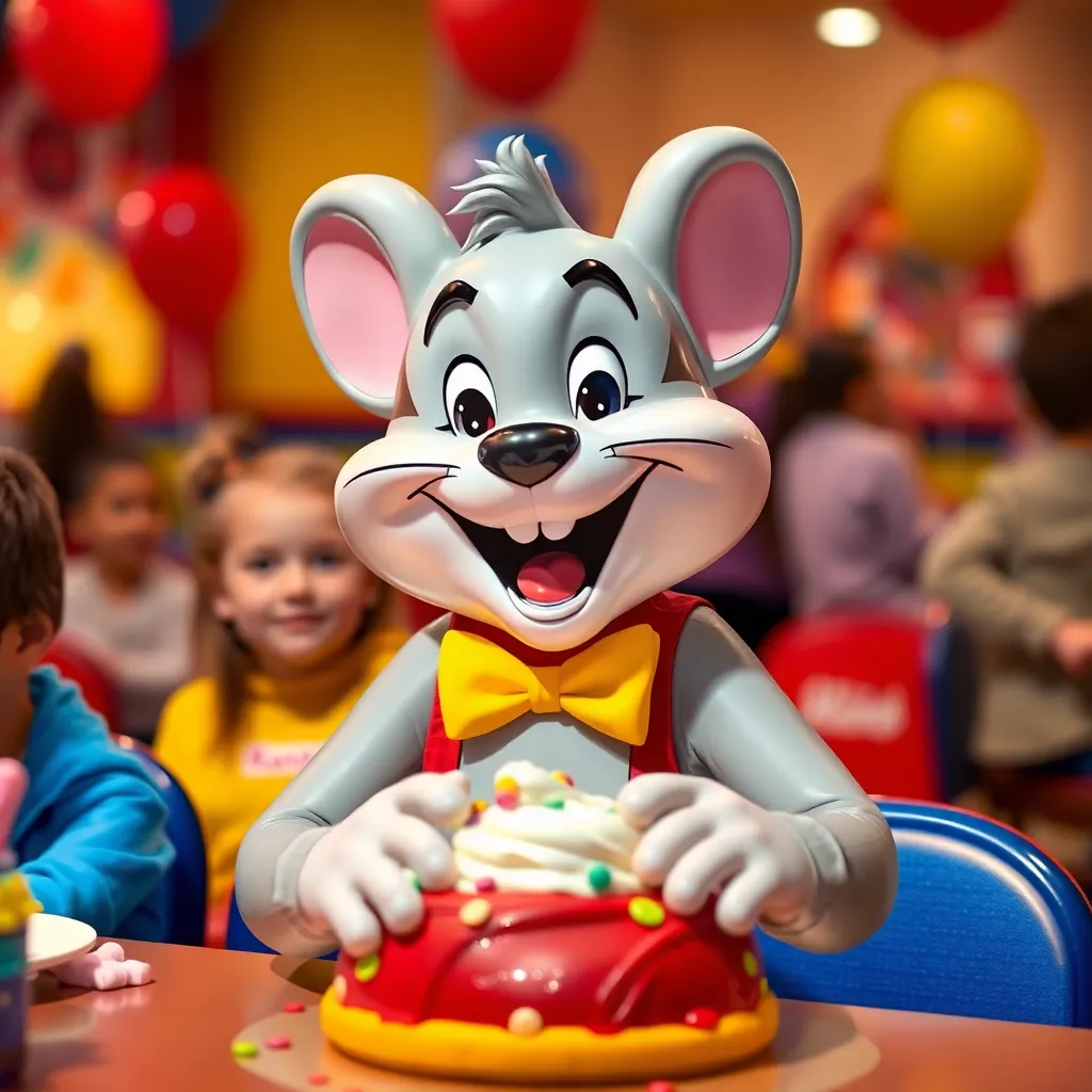 Kids birthday party places Chuck E. Cheese in La Crosse