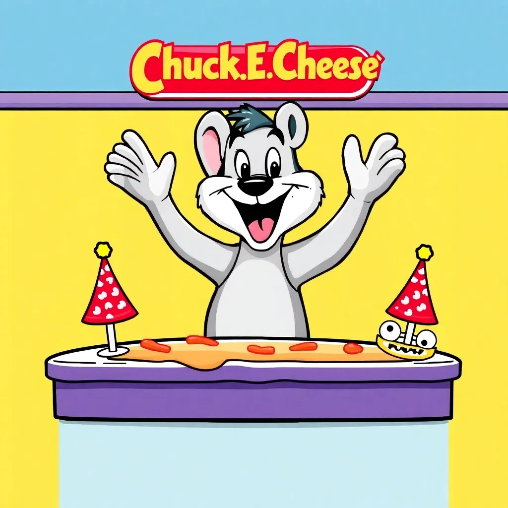 Kids birthday party places Chuck E. Cheese in Fort Wayne