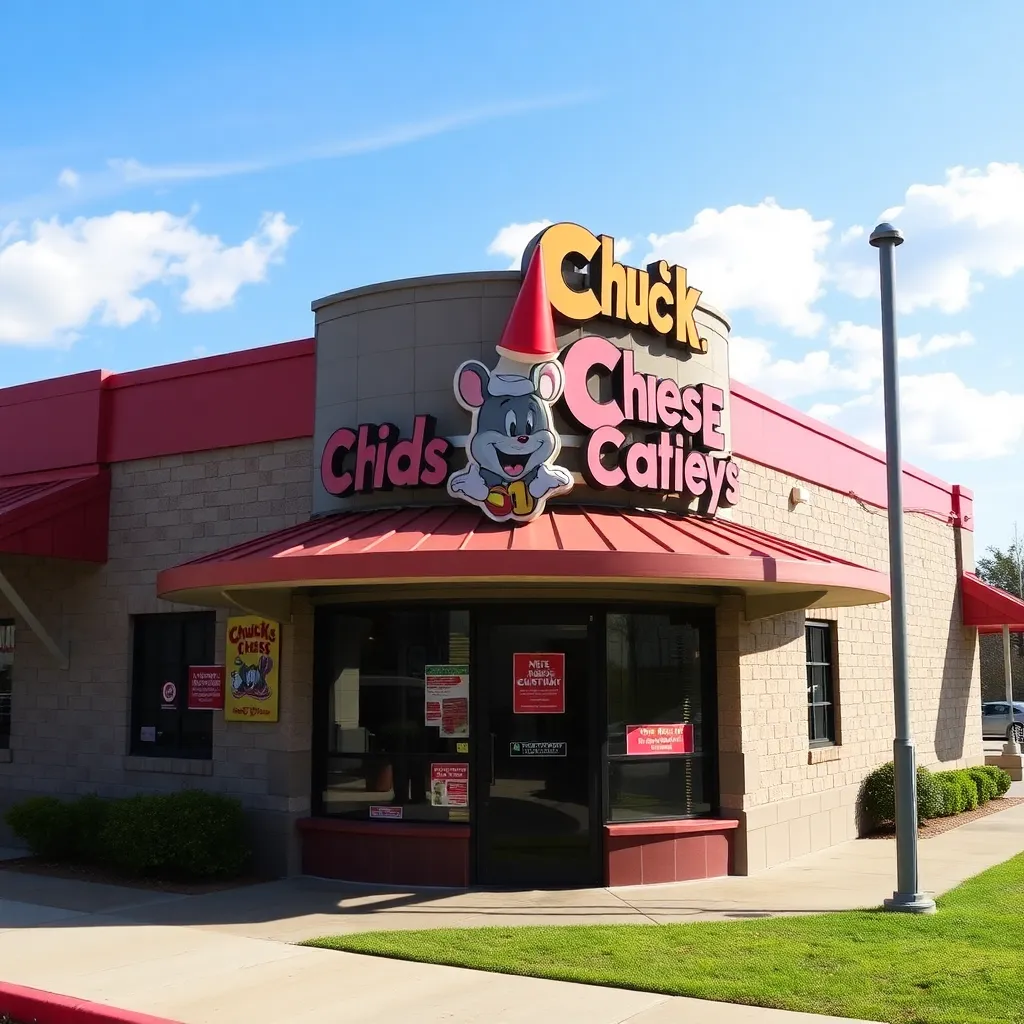 Kids birthday party places Chuck E. Cheese in Merrillville