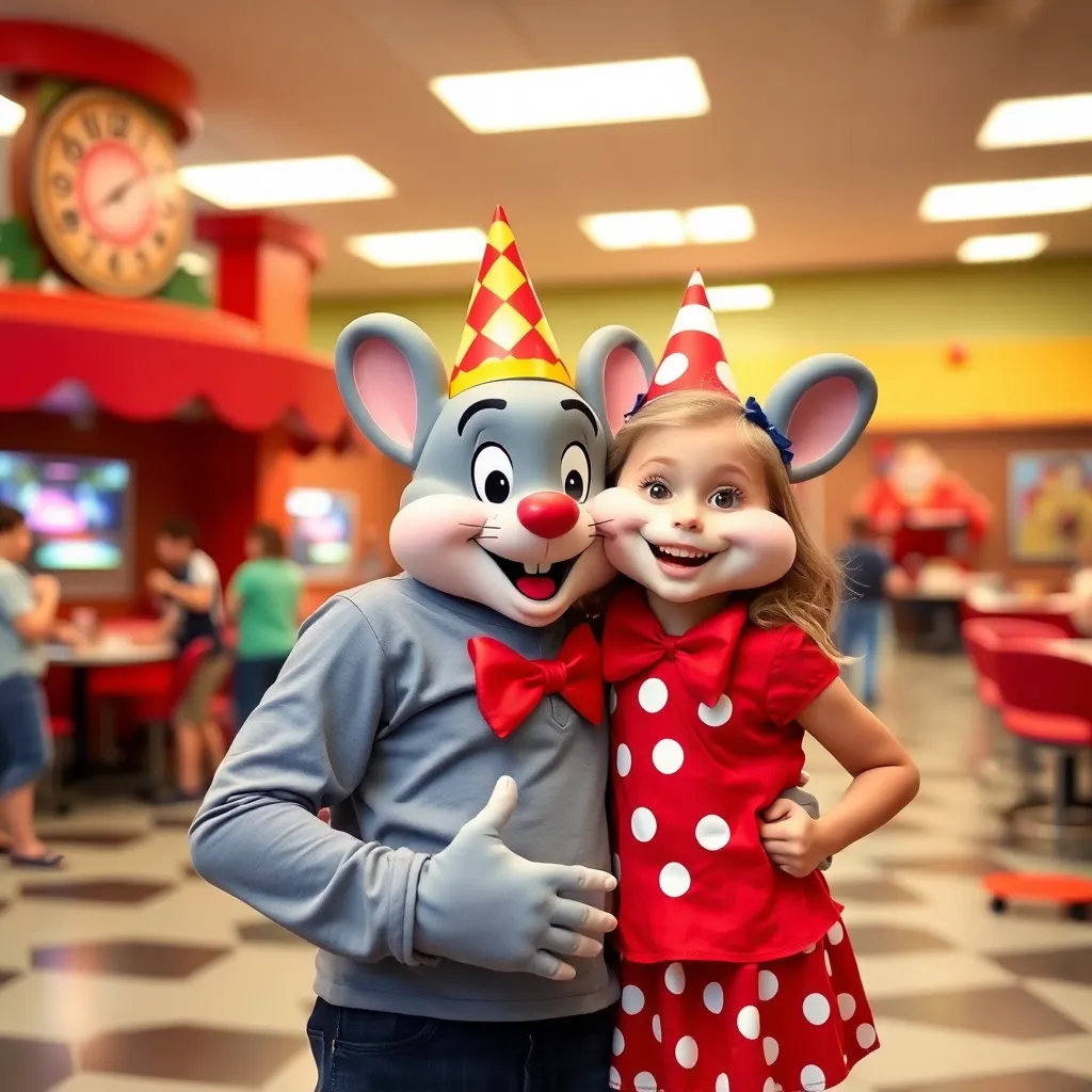 Kids birthday party places Chuck E. Cheese in Muncie