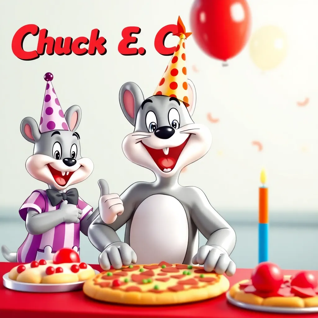 Kids birthday party places Chuck E. Cheese in Wichita