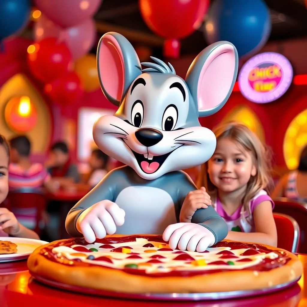 Kids birthday party places Chuck E. Cheese in Louisville