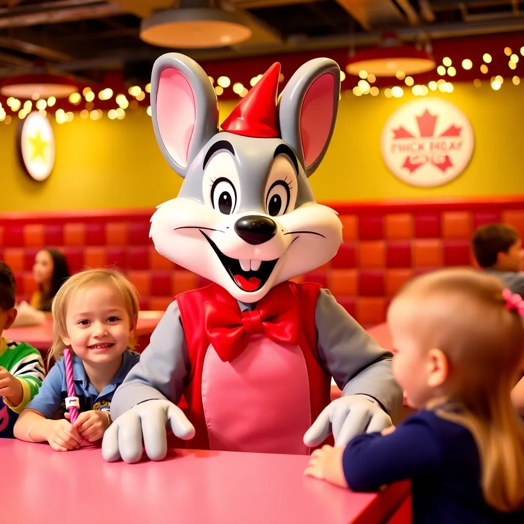 Kids birthday party places Chuck E. Cheese in Everett