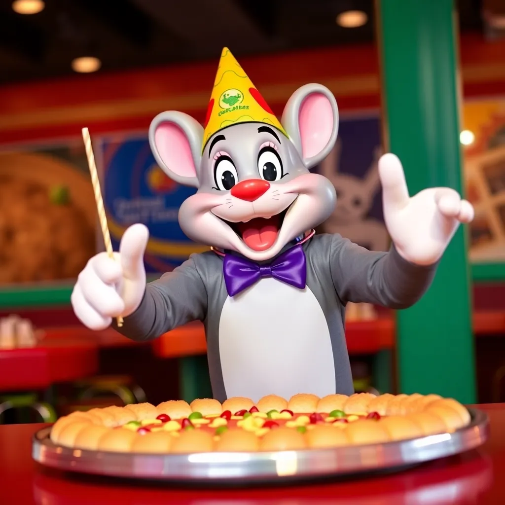 Kids birthday party places Chuck E. Cheese in Southgate