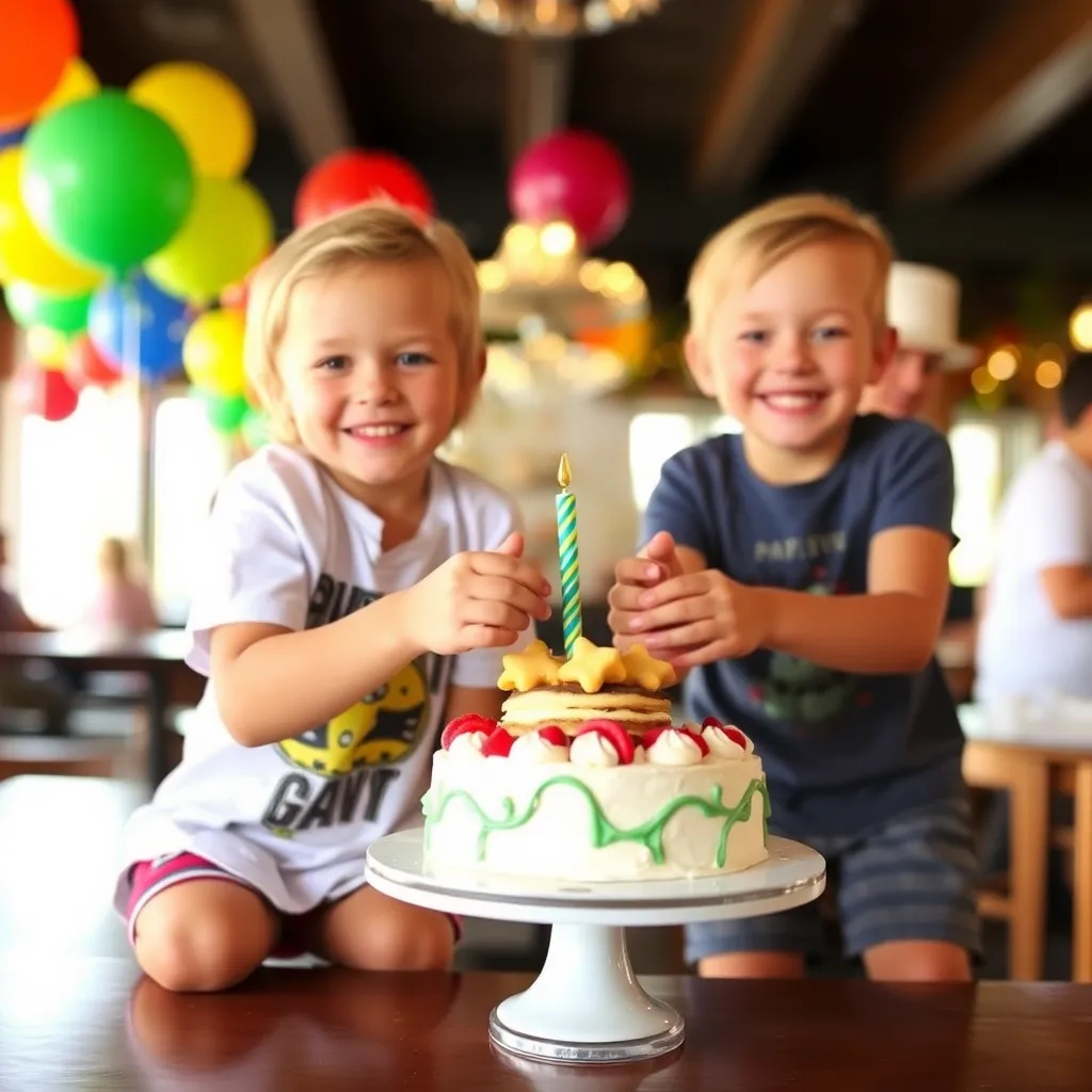 Kids birthday party places Chutes Restaurant & Bar in Douglas