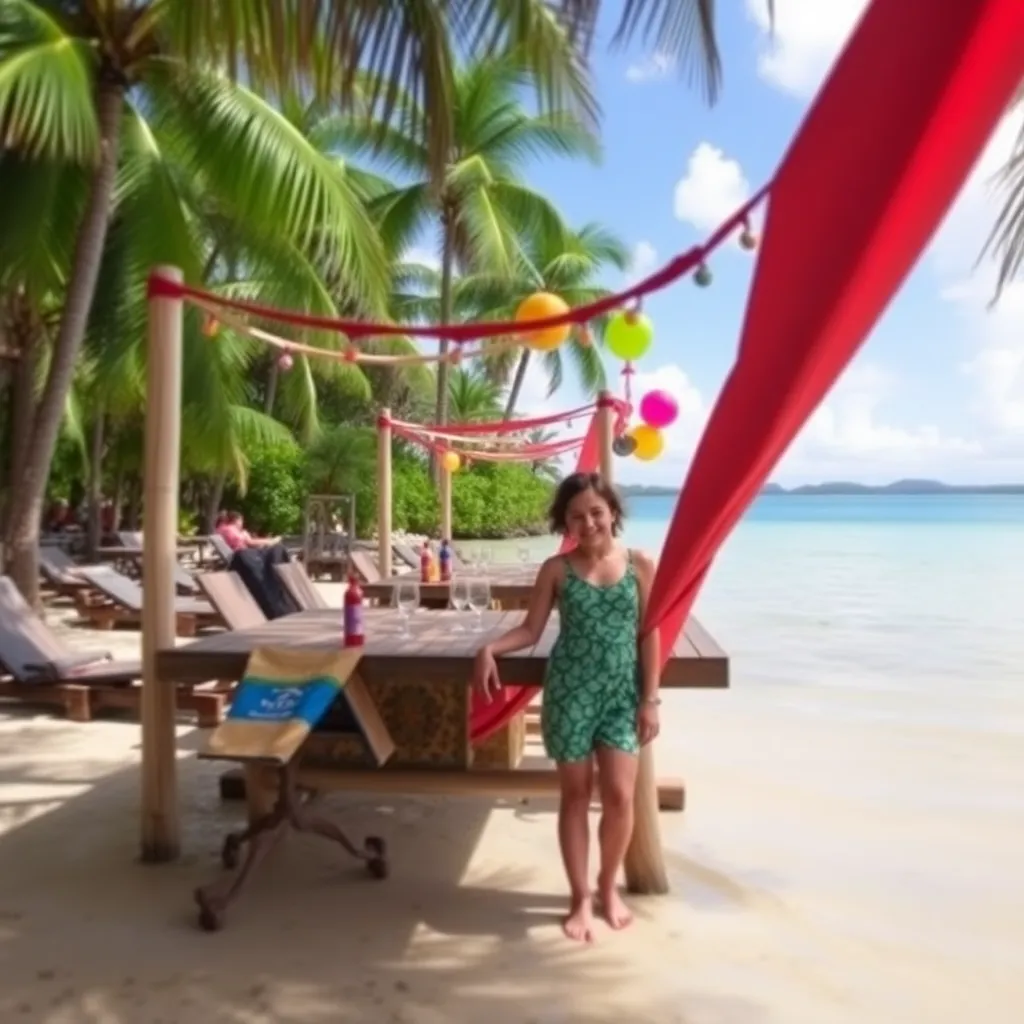 Kids birthday party places Cinnamon Bay Beach & Campground in St John