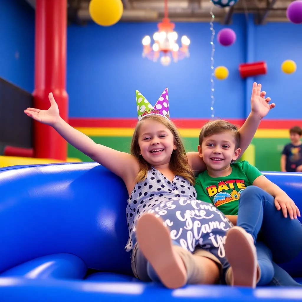 Kids birthday party places Classic Fun Center in Layton