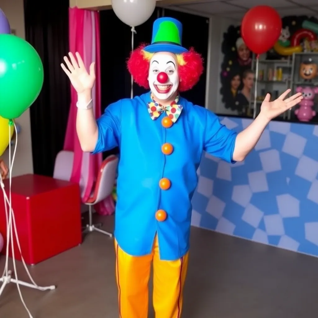 Kids birthday party places Clown N Around in Washington