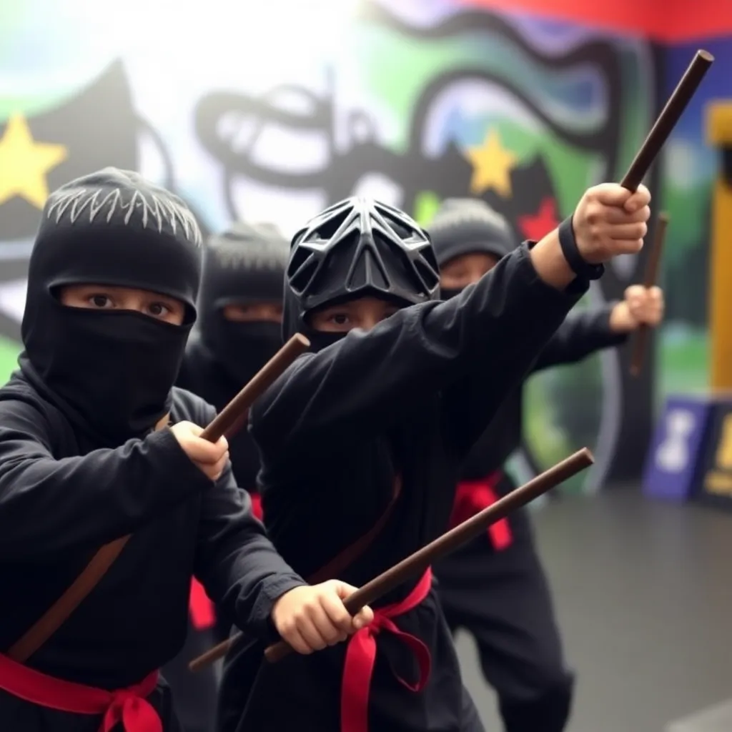 Kids birthday party places Code Ninjas in Franklin
