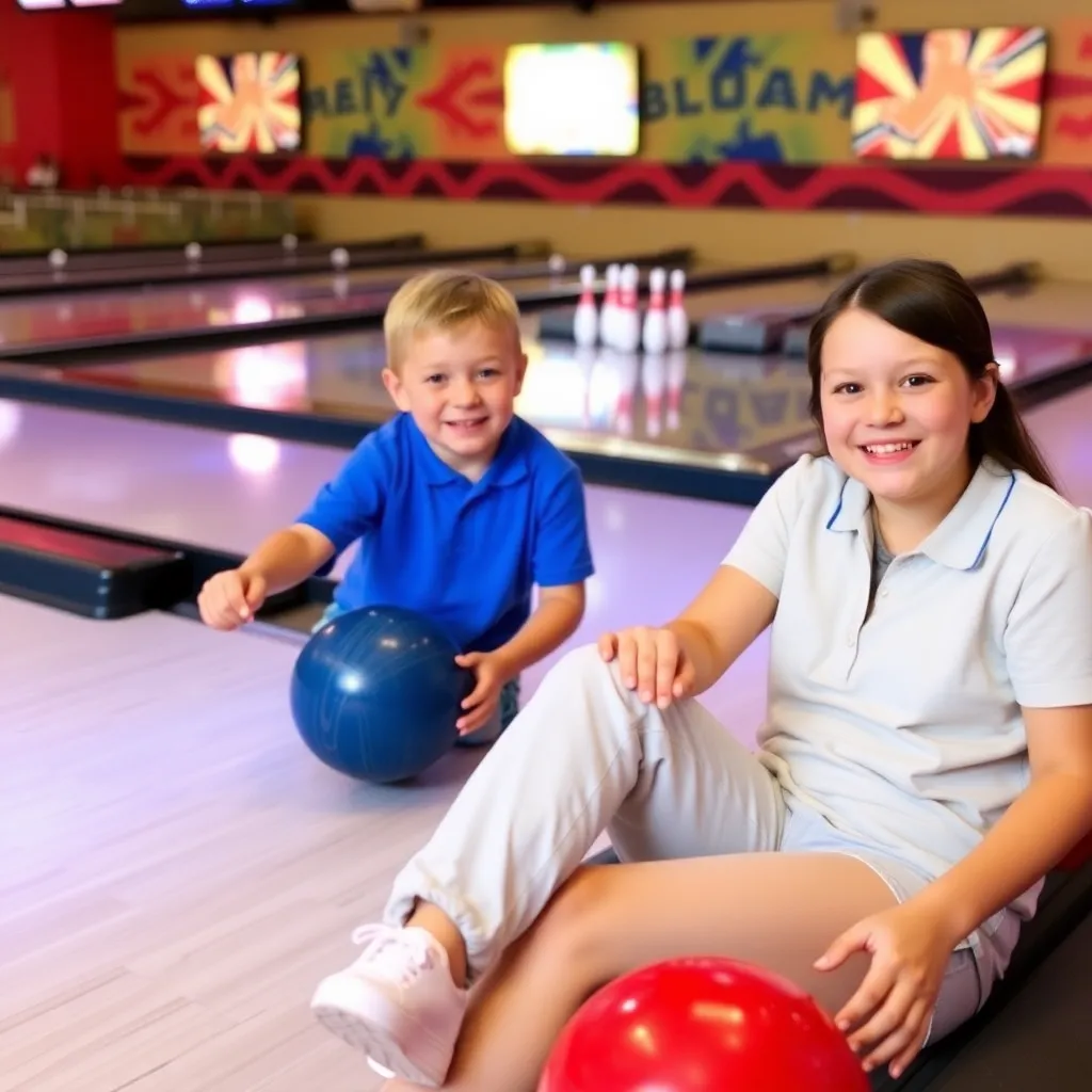 Kids birthday party places Colonial Bowling And Entertainment in Lawrence Township