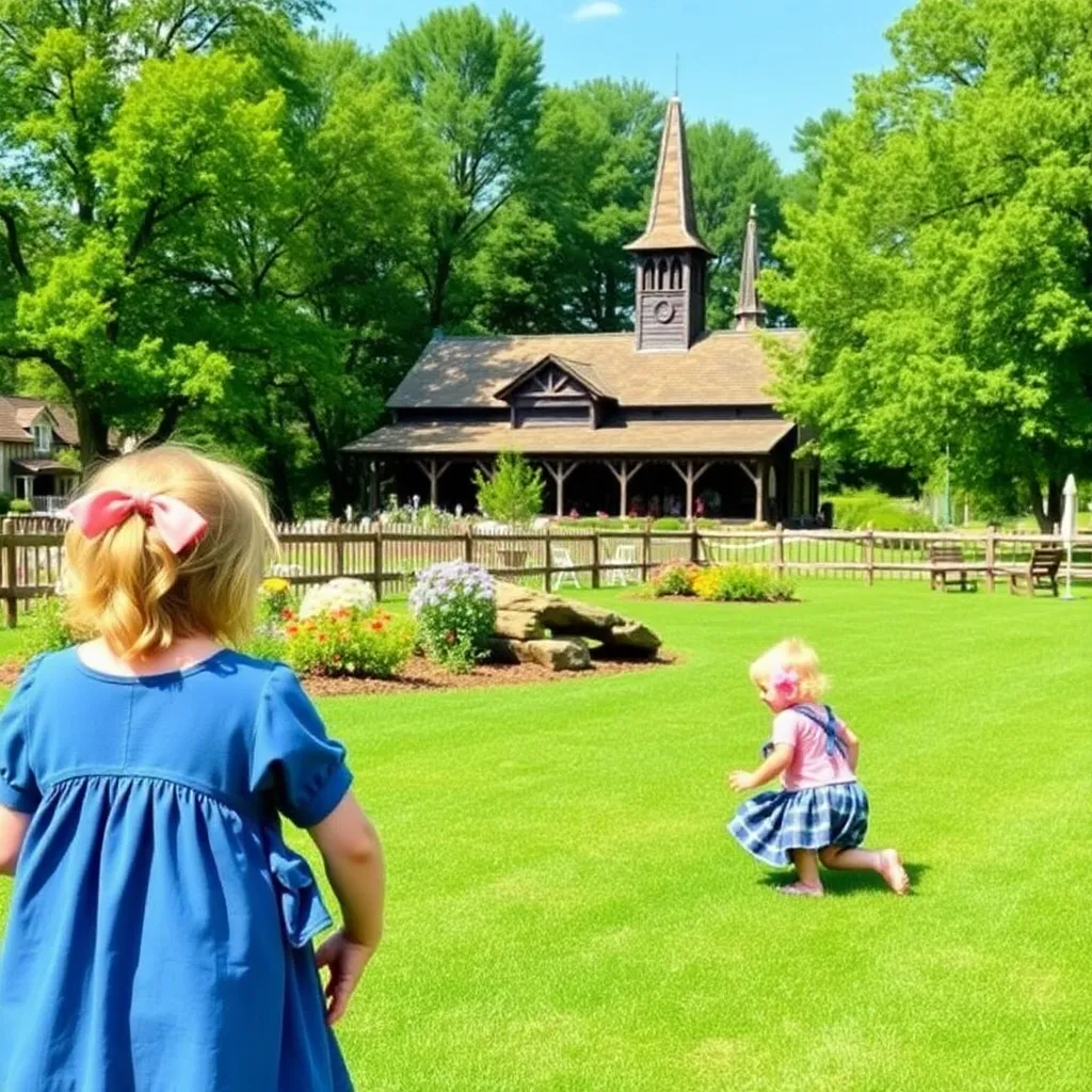 Kids birthday party places Conner Prairie in Fishers