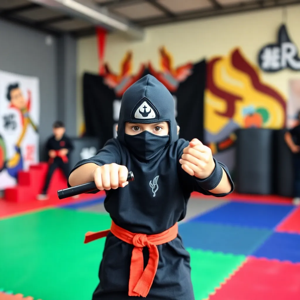 Kids birthday party places Conquer Ninja Gilbert in Queen Creek