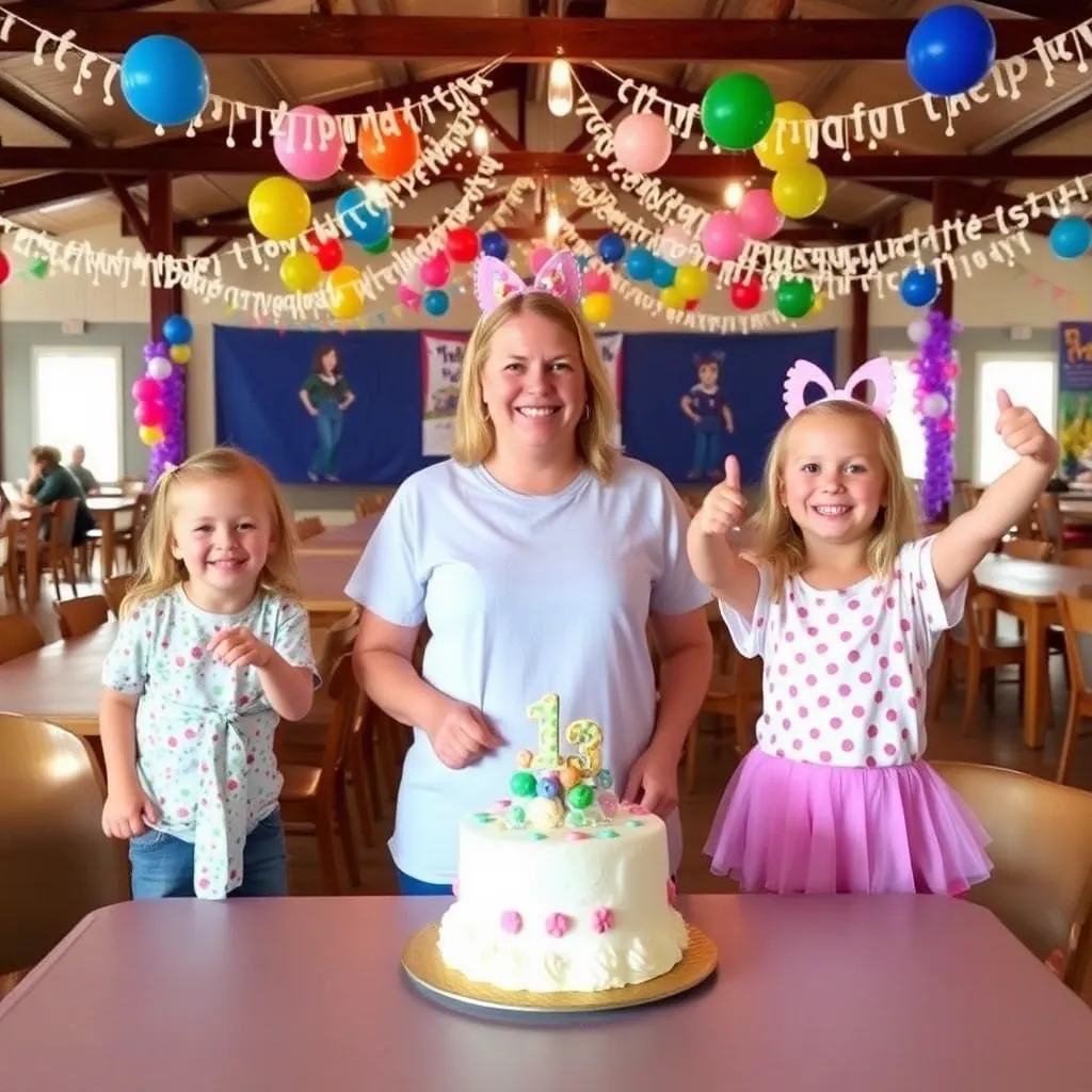 Kids birthday party places Conway Family Event Center in Conway