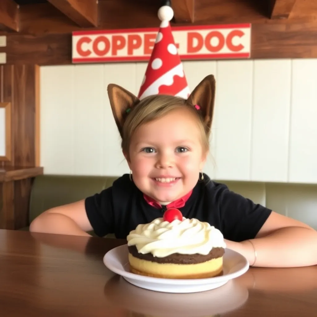 Kids birthday party places Copper Dog Cafe in Mandan