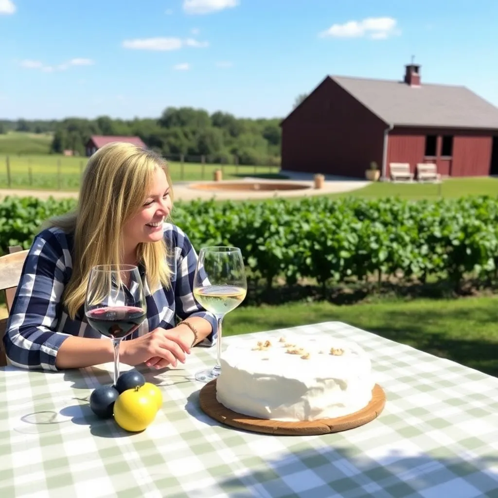 Kids birthday party places Corbin Farms Winery in Calera