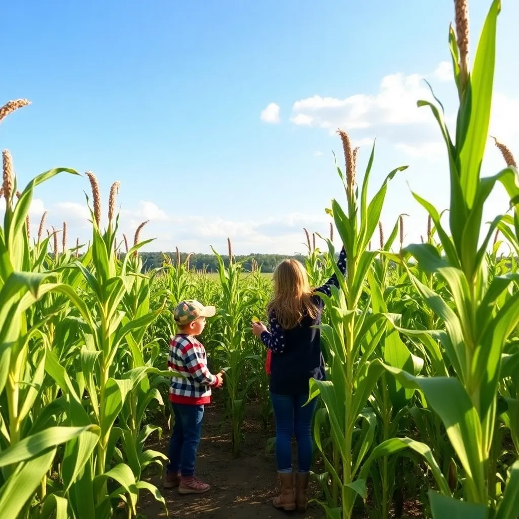 Kids birthday party places Corn Cob Acres in Mountville
